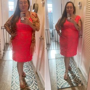 Hot pink torrid dress